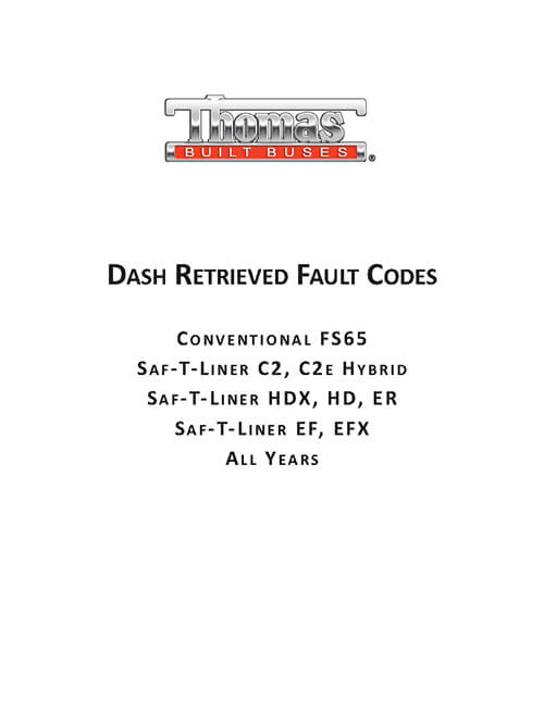 Master Fault Codes